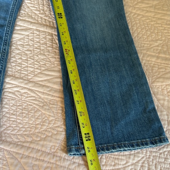 J. Crew Women's Flare Crop Leg Blue Jeans 28 - Picture 13 of 14